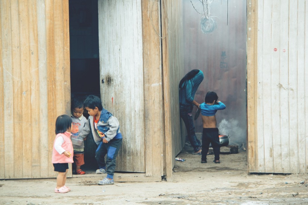 Kids living in poverty